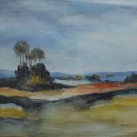 "Bright Landscape" (1) SOLD