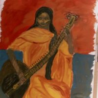 Female Sitar Player